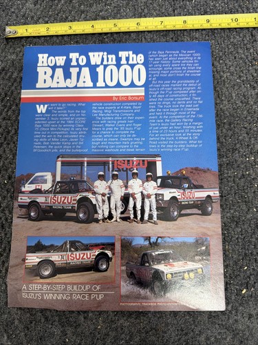 1985 isuzu pick truck how - 1985,
