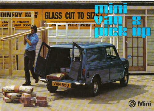 Mini van pick - pick, 1976-79
