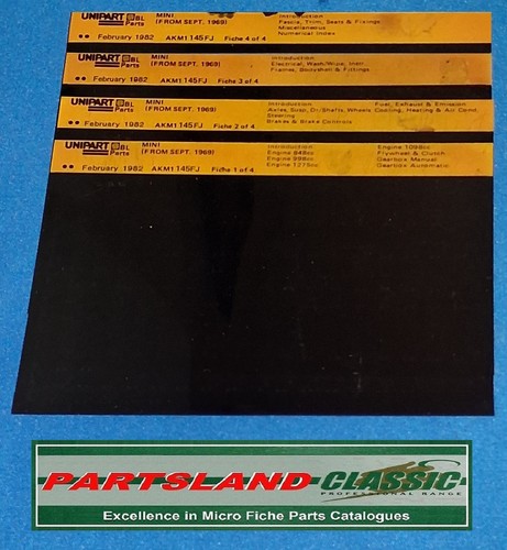 Akm1145 parts microfiche - parts,