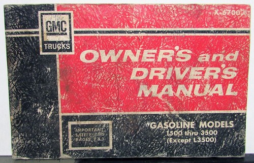 1967 gmc gasoline - 1967, powered