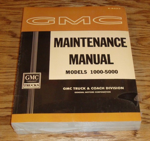 1962 gmc truck - gmc, service