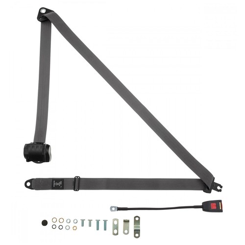 Front automatic seat belt - front,
