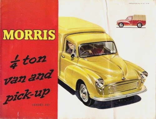 Morris minor 1000 ton van - 1/4,