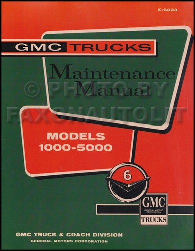 1960 1961 gmc manual - gmc,