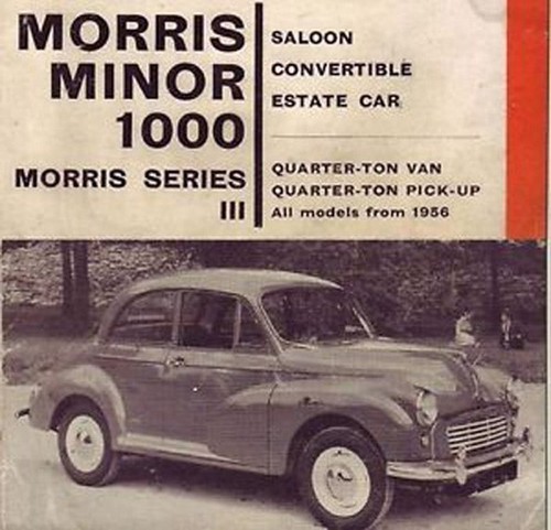 Morris minor 1000 series iii - morris,