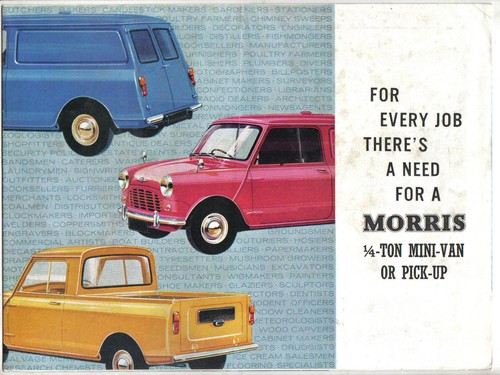 Morris mini van - mini,