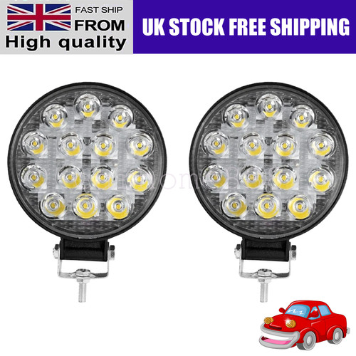 2pcs led work light bar - 2pcs, 4"
