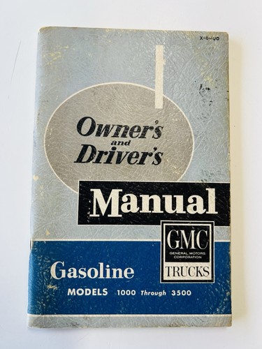 1963 gmc truck owners driver - truck,