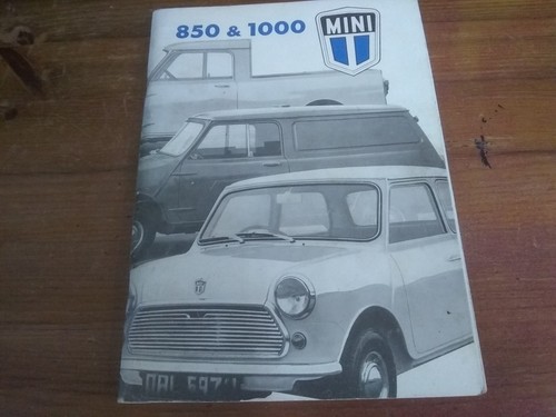 1972 mini factory handbook - ,