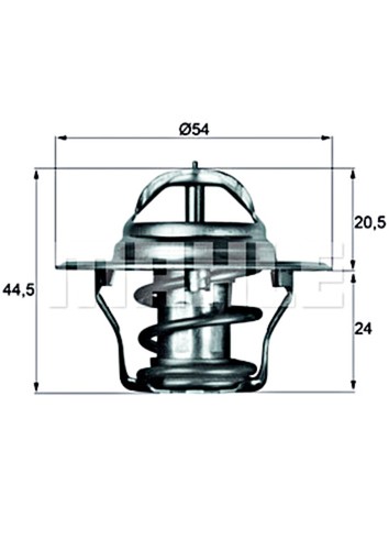 Mahle coolant thermostat for - mahle,