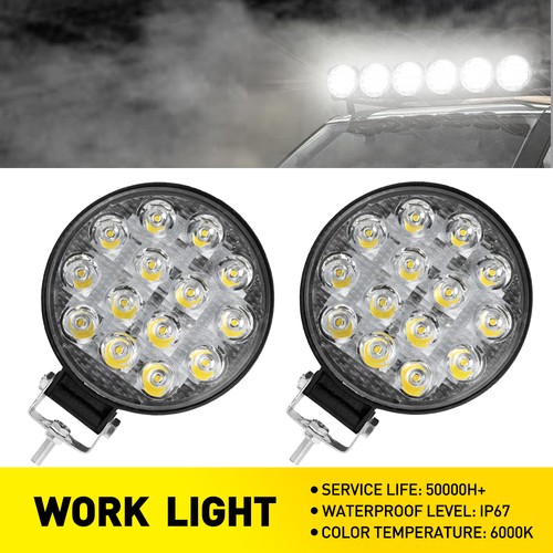 Inch round led - 2x, light
