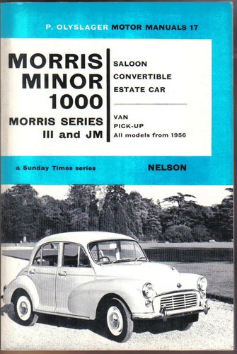 Morris minor 1000 saloon - minor,