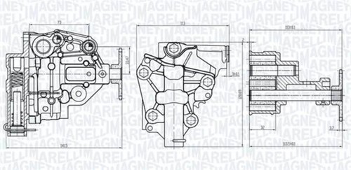 Oil pump fits acura - acura, romeo