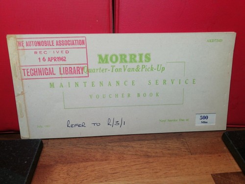 Morris 1000 van pick - 1000,